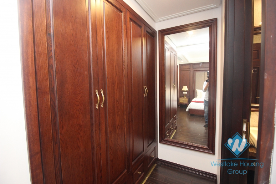Luxury and new apartment in Pho Hue street is available for rent.