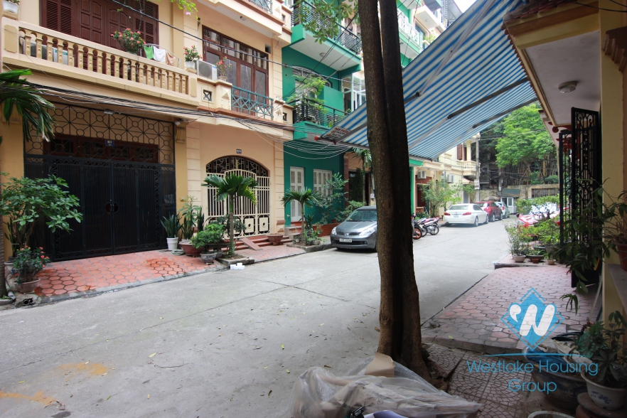 Furnished new house for rent in Ton Duc Thang Street, Hanoi