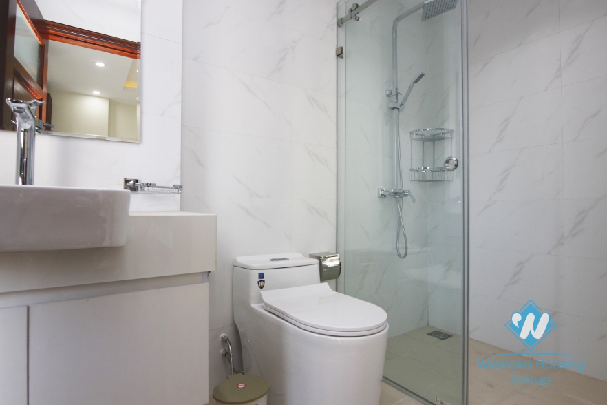 New apartment for rent with 2 bedrooms in Ba Dinh District, Hanoi