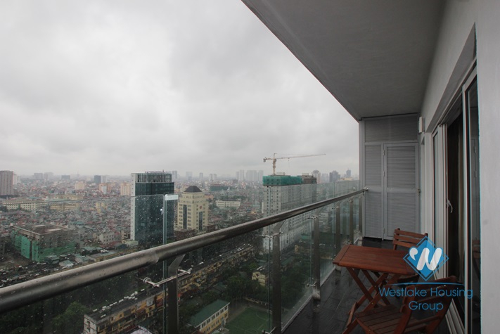 Hight floor apartment for rent with nice view in Nui Truc, Ha Noi 