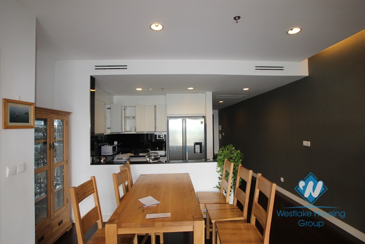 Hight floor apartment for rent with nice view in Nui Truc, Ha Noi 