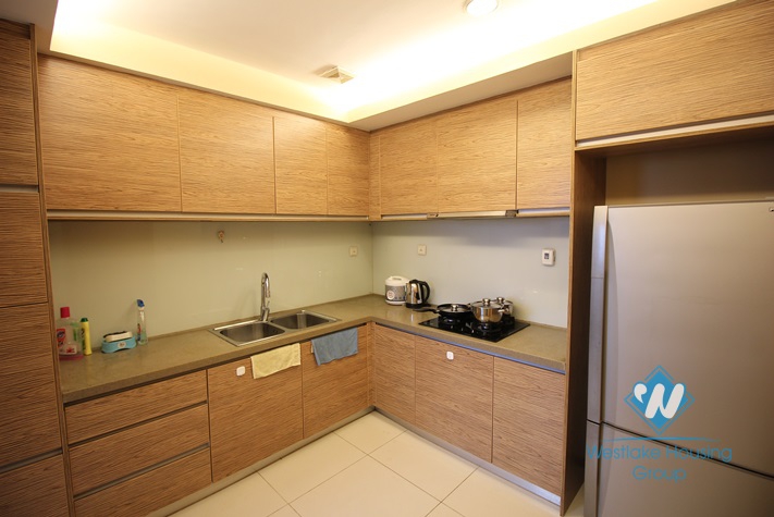 A beautiful apartment with 3 bedrooms for rent in the Sky City, Dong Da, Ha Noi
