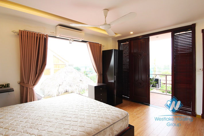 Two bedroom apartment for rent in Dang Thai Mai street, Tay Ho district, Hanoi.