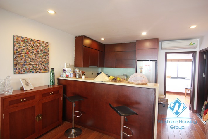 Duplex apartment for rent in Truc Bach with beaitiful view of West lake