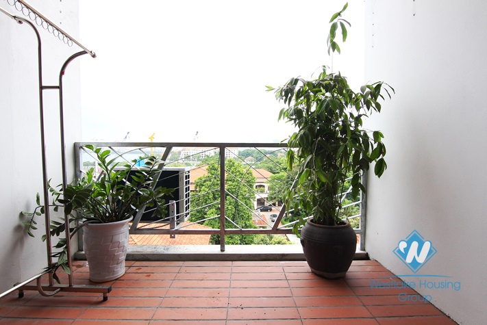 Two bedroom apartment for rent in Dang Thai Mai street, Tay Ho district, Hanoi.