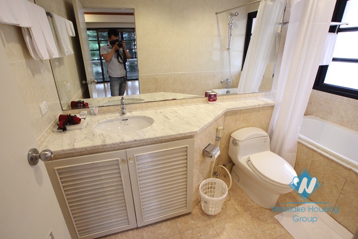 Serviced villa rental in Oriental Palace complex, Tay Ho, Hanoi