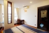 Bright apartment available for rent in Truc Bach area, Ba Dinh, Hanoi, fully furnished.