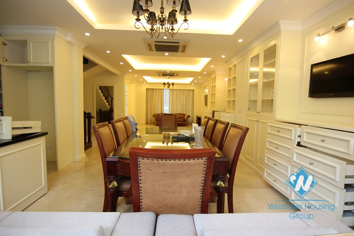 Beautiful And Nice 04 Bedrooms House For Rent in Tay Ho Area.