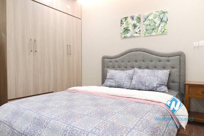 Two bedrooms apartment in high floor for rent in Thanh Xuan, Hanoi