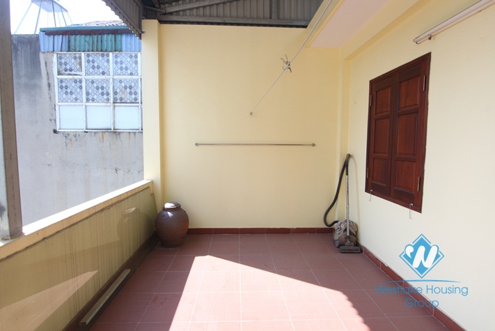 New four bedrooms house for rent in Au Co street, Tay Ho district, Ha Noi