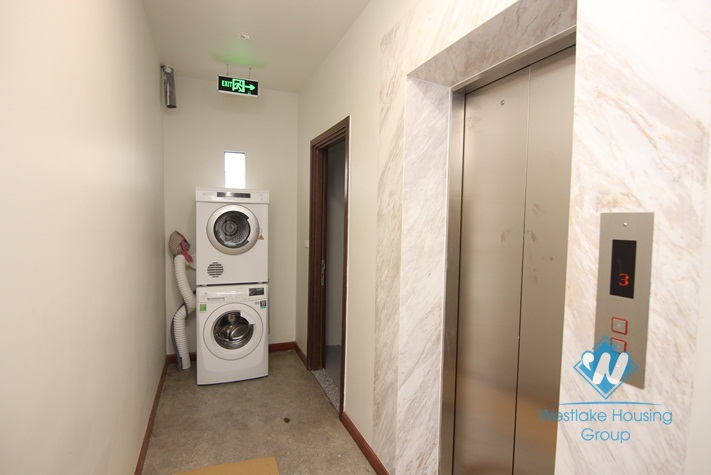 Luxury one bedroom apartment with 50sqm size for rent in Tay Ho