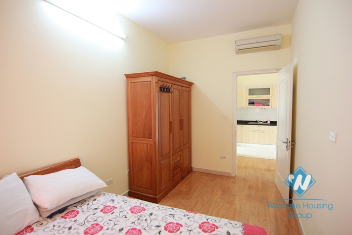 Nicely furnished and affordable 3 bedrooms apartment for rent on Lac Long Quan, Tay Ho, HN