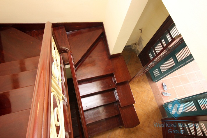 Lake side house with beautiful lake view for rent in Truc Bach, Ba Dinh, Hanoi