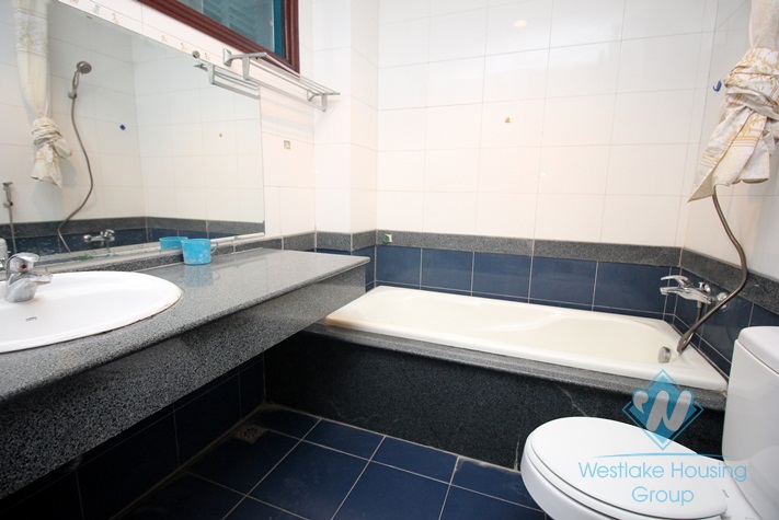 Lake side house with beautiful lake view for rent in Truc Bach, Ba Dinh, Hanoi