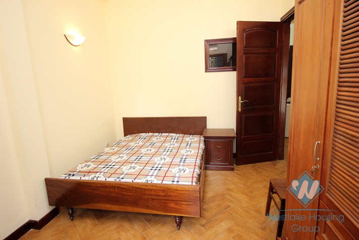 Lake side house with beautiful lake view for rent in Truc Bach, Ba Dinh, Hanoi