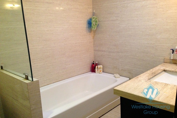 Beautiful house with glass window for lease in Truc Bach, Ba Dinh, Hanoi