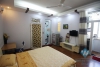 Bright and Fully Furnished Studio Apartment for rent in Ngoc Ha st, Ba Dinh district.