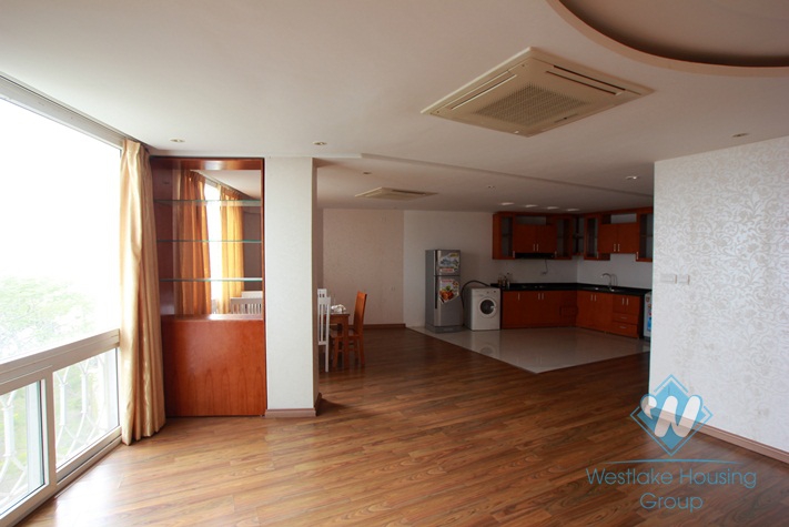Bright apartment for rent in Tay Ho area, Ha Noi