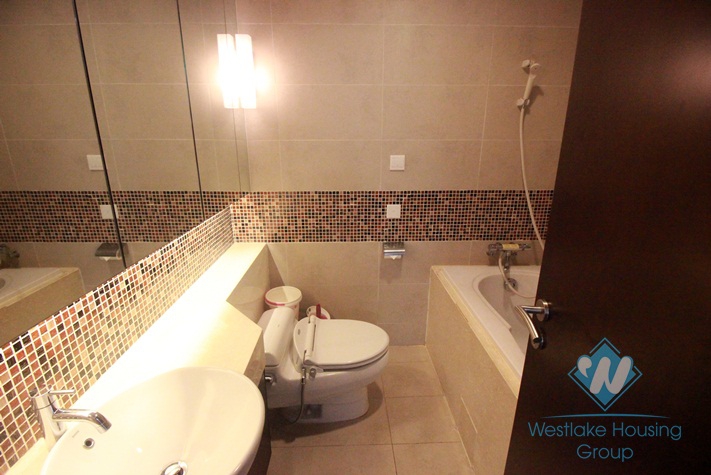 Beautiful 02 bedrooms apartment for rent in Hoa Binh Green, Ba Dinh, Hanoi