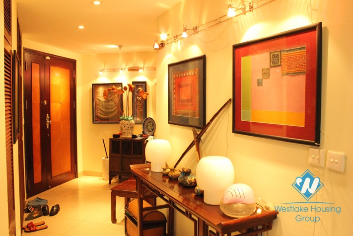 Furnished apartment available for lease in E tower, Ciputra, Hanoi