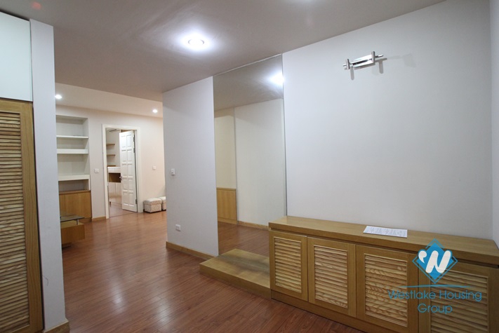 Apartment with nice furniture for lease in Ciputra, Tay Ho, Hanoi