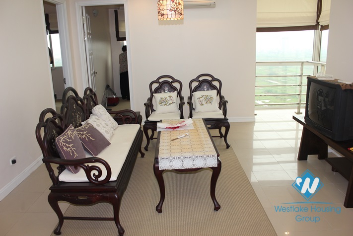 Beautiful and high quality apartment with 03 bedrooms for lease in Ciputra, Tay Ho, Ha Noi.