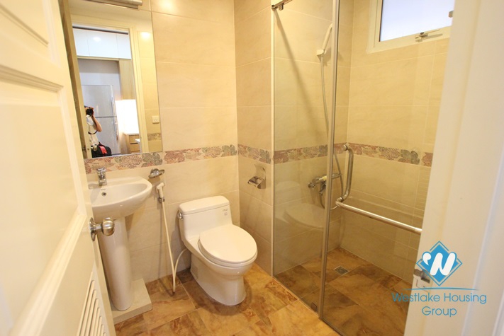 Apartment with nice furniture for lease in Ciputra, Tay Ho, Hanoi