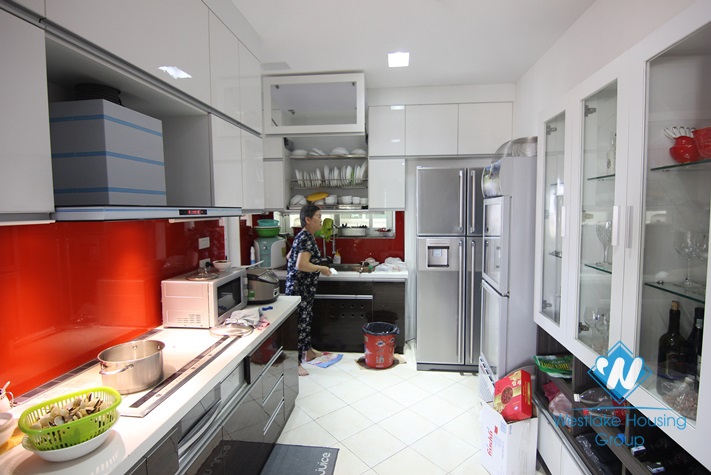 Lovely 04 bedrooms apartment for rent in Ciputra, Tay Ho, Hanoi.