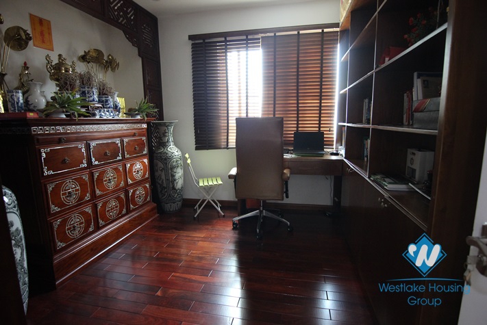 Lovely 04 bedrooms apartment for rent in Ciputra, Tay Ho, Hanoi.