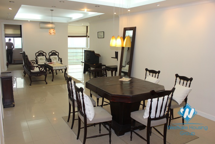Beautiful and high quality apartment with 03 bedrooms for lease in Ciputra, Tay Ho, Ha Noi.
