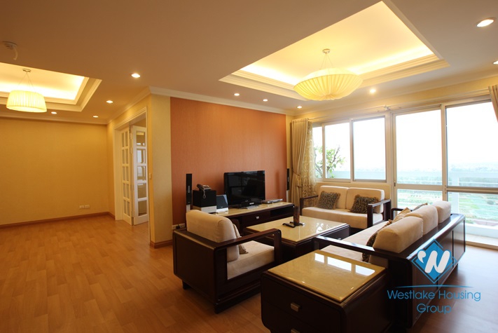 High quality 03 bedroom apartment for rent in Ciputra, Tay Ho district, Hanoi- fully furnished.