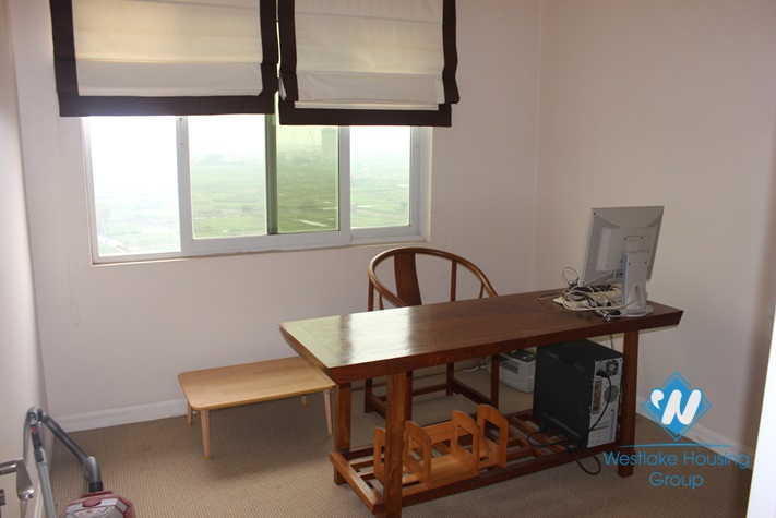 Beautiful and high quality apartment with 03 bedrooms for lease in Ciputra, Tay Ho, Ha Noi.