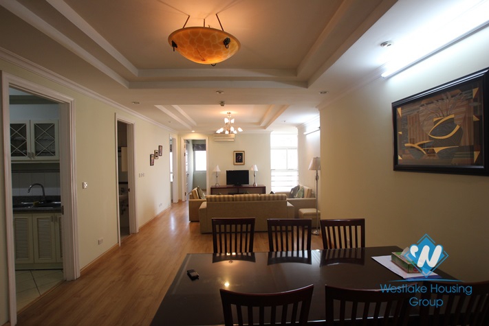 Cosy apartment available for lease in Ciputra, Tay Ho, Hanoi- fully furnished.
