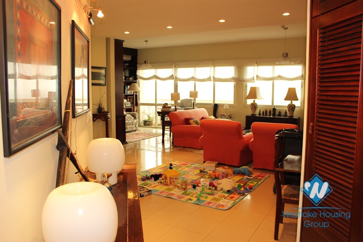 Furnished apartment available for lease in E tower, Ciputra, Hanoi
