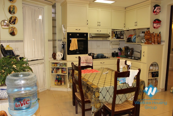 Furnished apartment available for lease in E tower, Ciputra, Hanoi