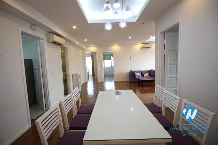 Spacious and bright apartment rental in E building, Ciputra International Ha Noi City