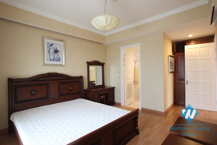 High quality 03 bedroom apartment for rent in Ciputra, Tay Ho district, Hanoi- fully furnished.