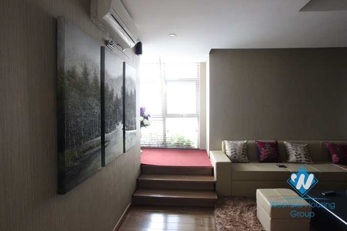 Apartment with nice furniture available for lease in Ciputra, Tay Ho, Hanoi- fully furnished