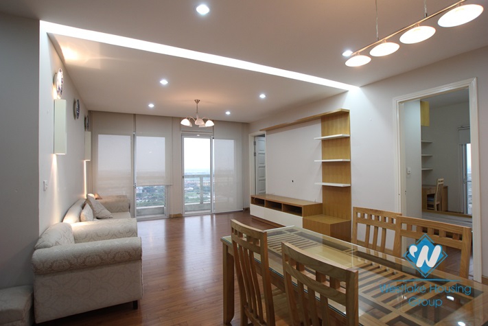 Apartment with nice furniture for lease in Ciputra, Tay Ho, Hanoi