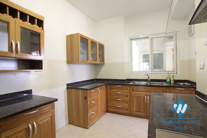 Large size apartment for rent in Ciputra, Tay Ho, Ha Noi - Unfurnished