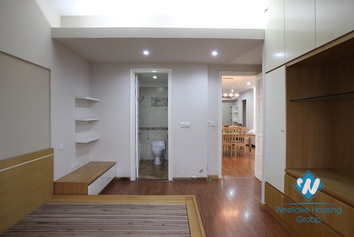 Apartment with nice furniture for lease in Ciputra, Tay Ho, Hanoi