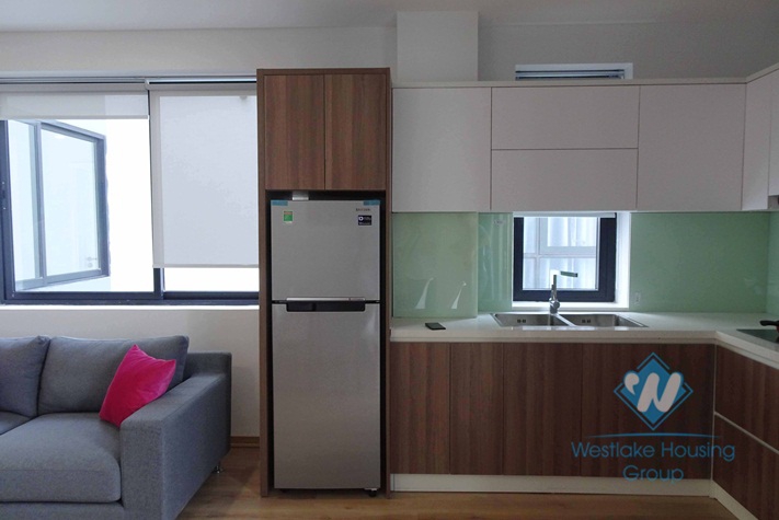 For rent in Ba Dinh, two bedrooms apartment .