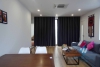 For rent in Ba Dinh, two bedrooms apartment .