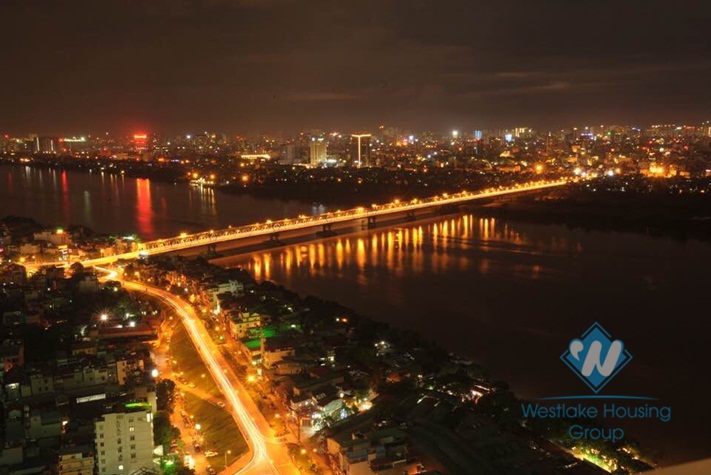 Spacious 3 bedroom apartment for rent in Mipec Long Bien, Hanoi