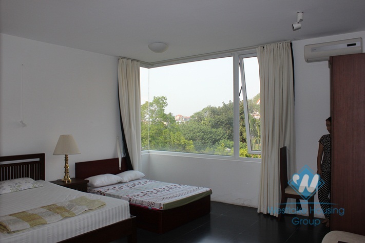 Beautiful apartment for rent in To Ngoc Van Street, Tay Ho District, Ha Noi