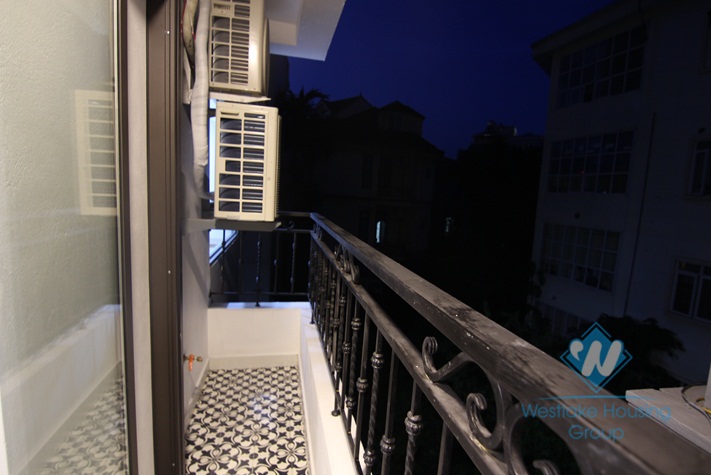 One bedroom apartment in brandnew building for rent in Tay Ho.