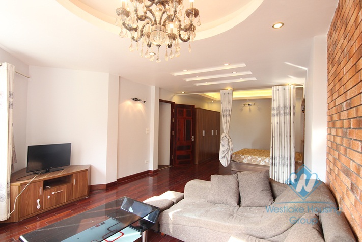 Nice and big one bedroom for rent in To Ngoc Van st, Tay Ho district 