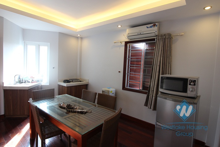 Nice and big one bedroom for rent in To Ngoc Van st, Tay Ho district 