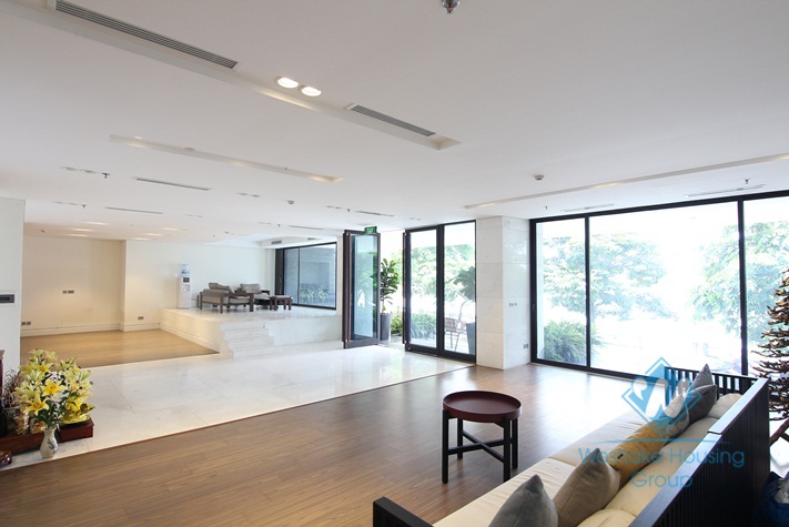 Office for rent in Yen Phu village, Tay Ho, Hanoi.