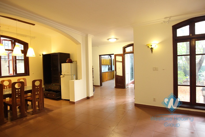 Spacious house for rent in Dang Thai Mai alley, Tay Ho, Hanoi